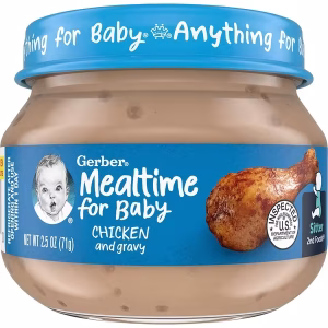 baby food is easy on a sore mouth